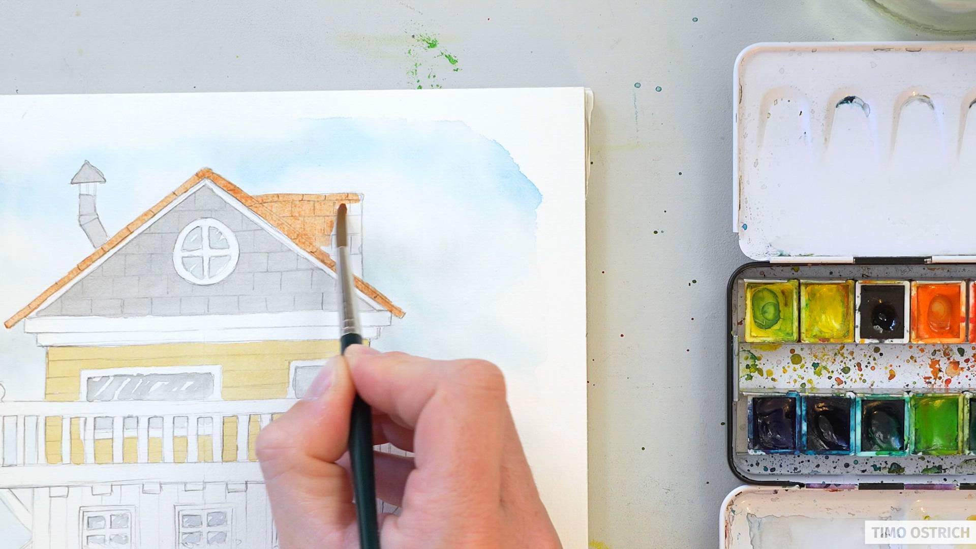 Erste Farbschicht Abbildung