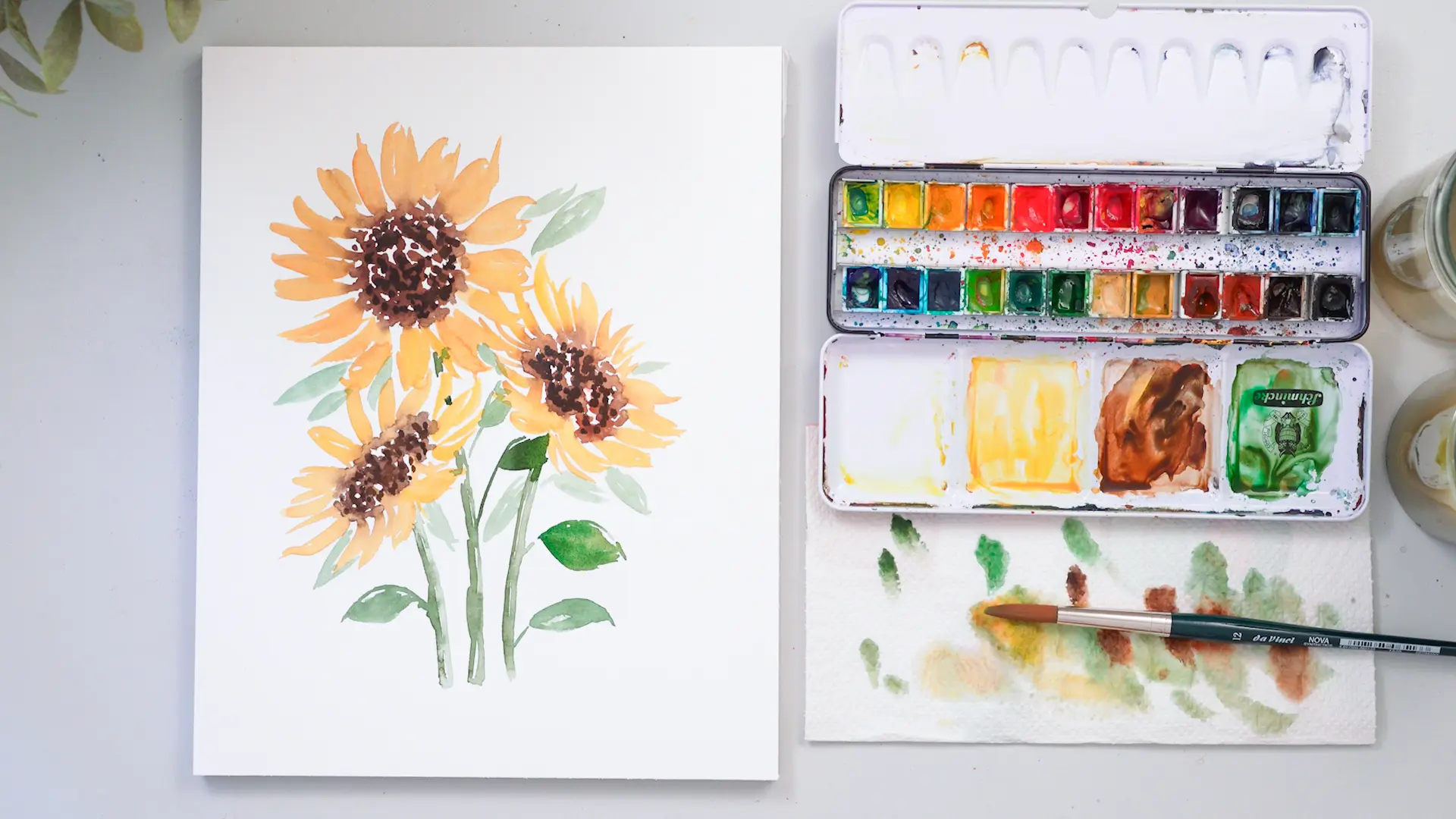 Sonnenblumen-Bouquet Abbildung