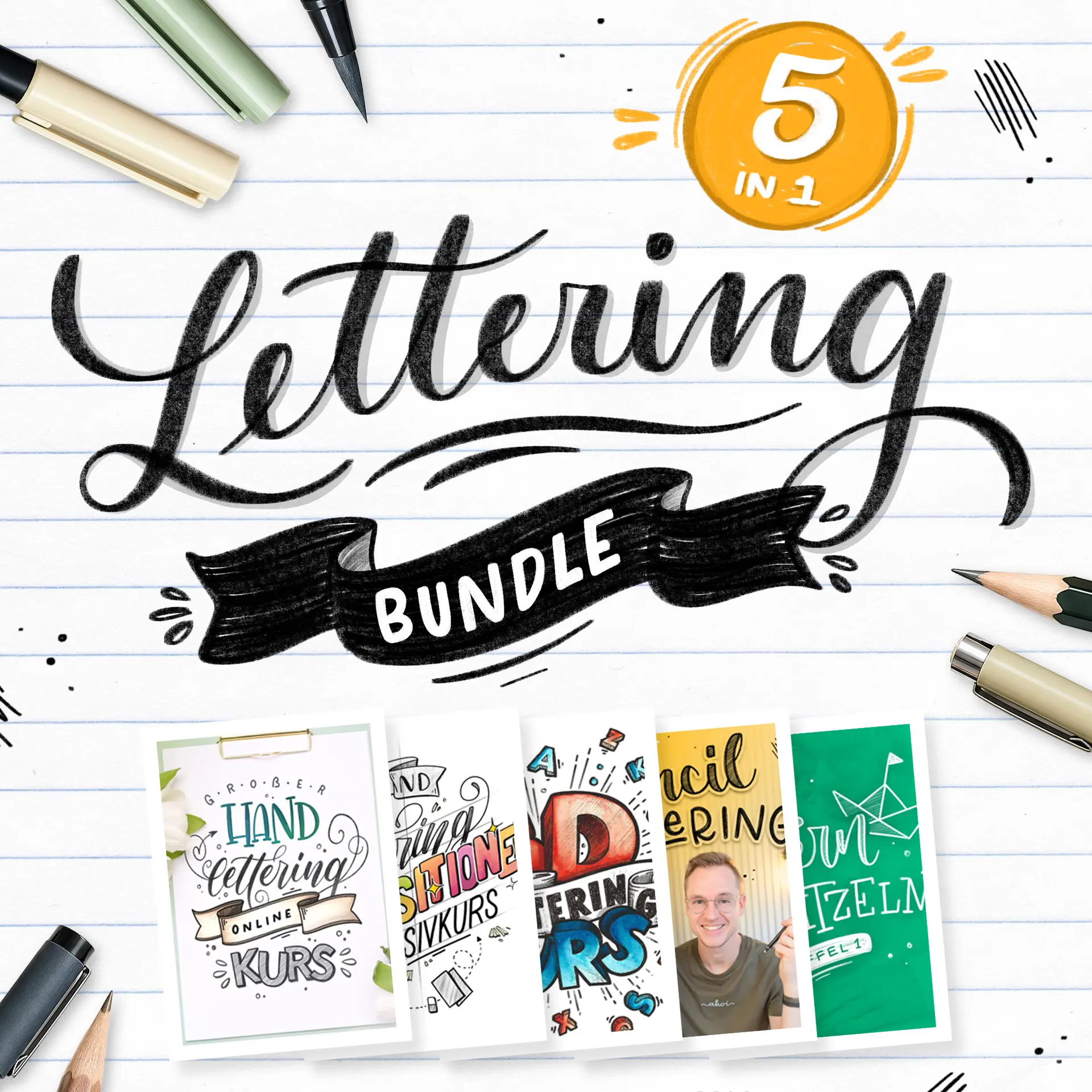 Das große Lettering-Bundle Abbildung