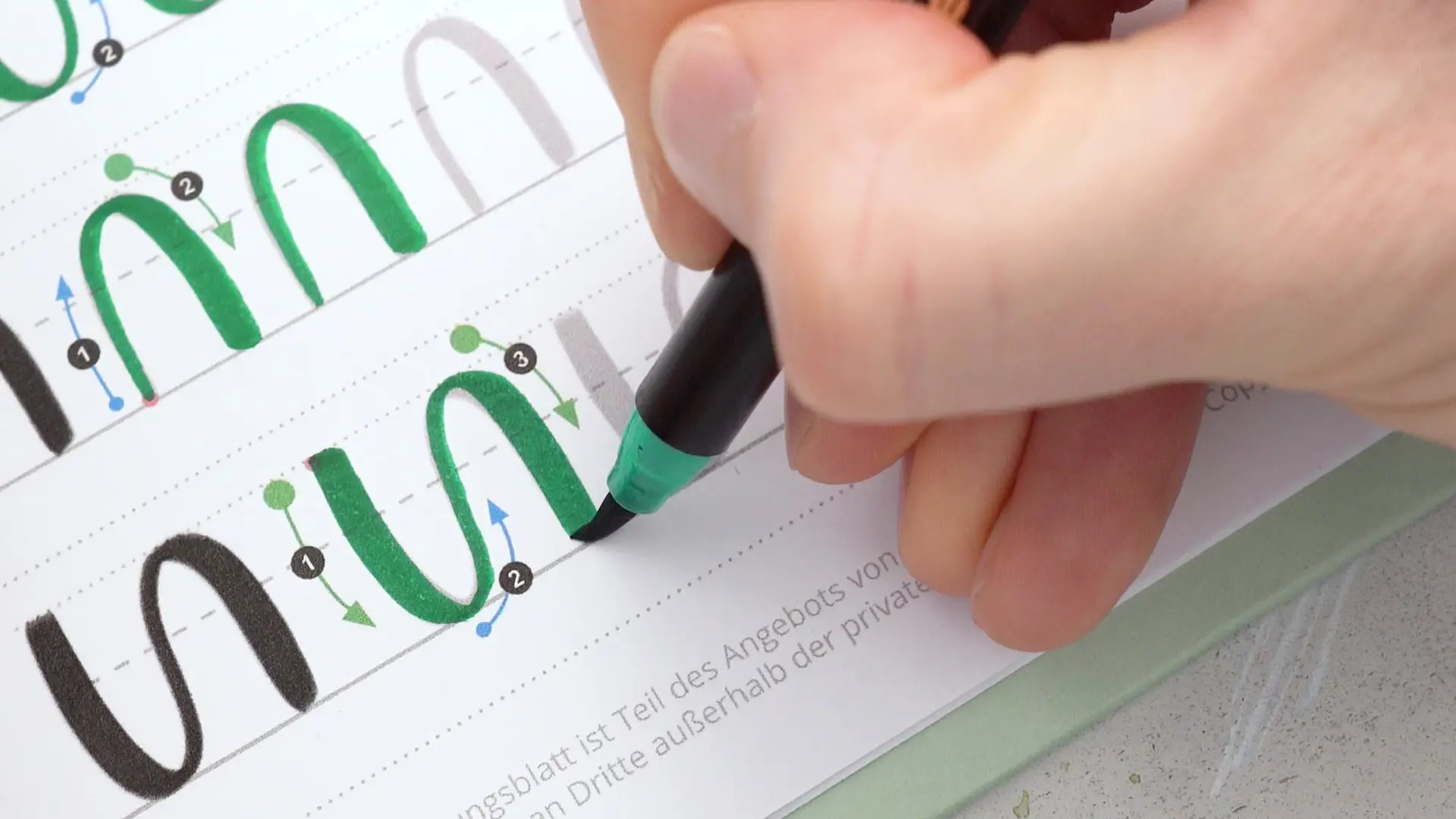 Brushlettering lernen Abbildung