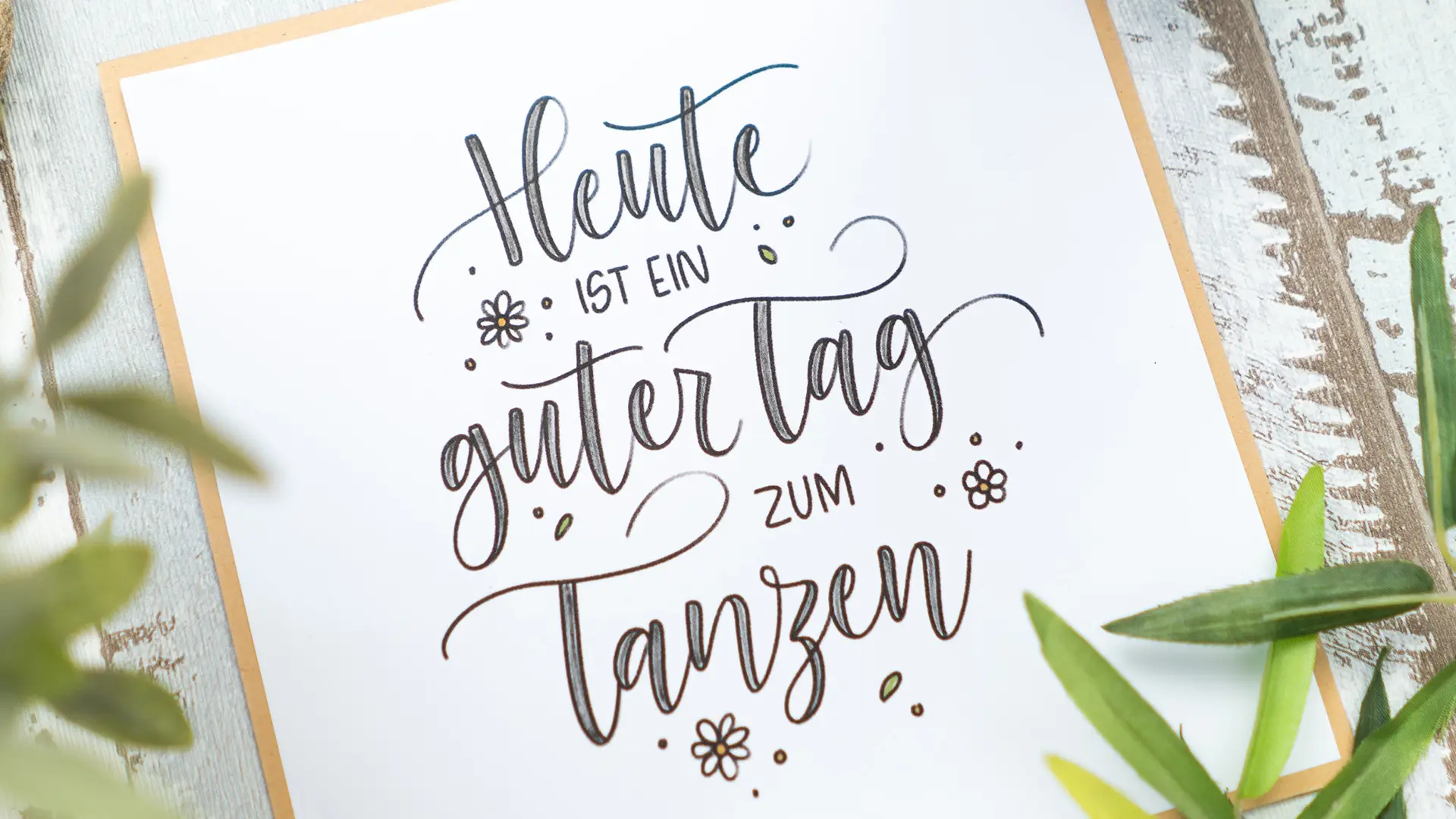 Handlettering für Fortgeschrittene Abbildung