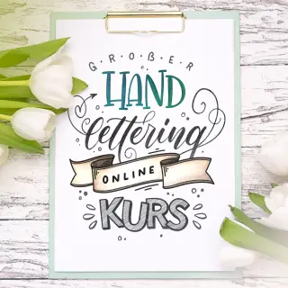Großer Handlettering Onlinekurs